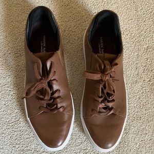 Brown leather men’s shoe size 10